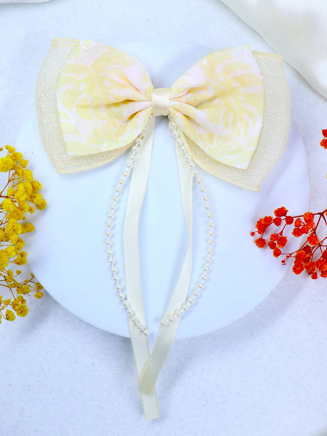 Korean Style Hair Bow Clip | 6 Colors | Large