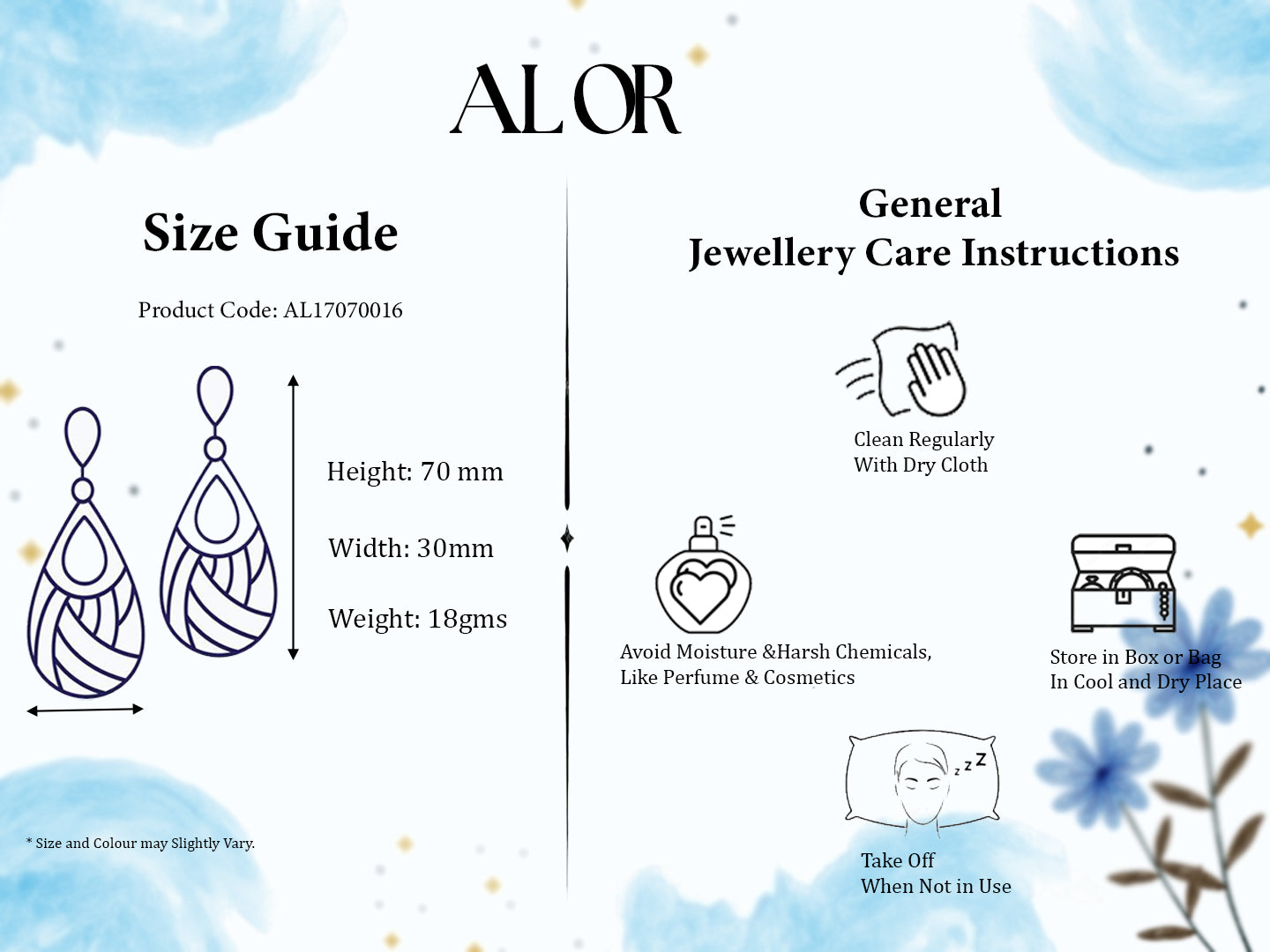 Stone studded Teardrop chandelier earrings