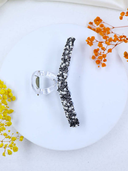 Korean Glitter Hair Claw | 6 Colors | Size Large