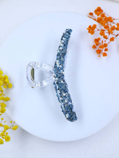 Korean Glitter Hair Claw | 6 Colors | Size Large