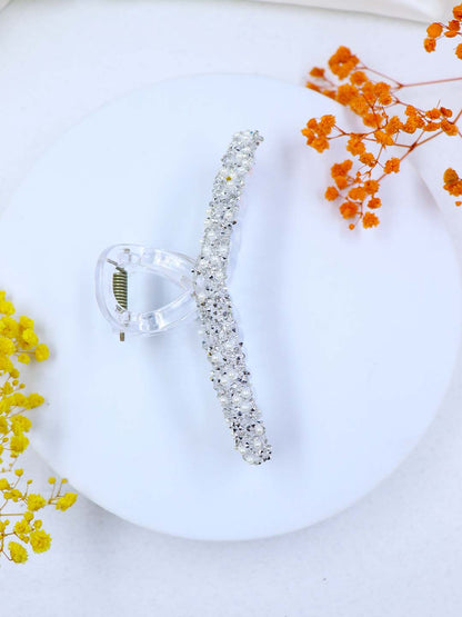 Korean Glitter Hair Claw | 6 Colors | Size Large