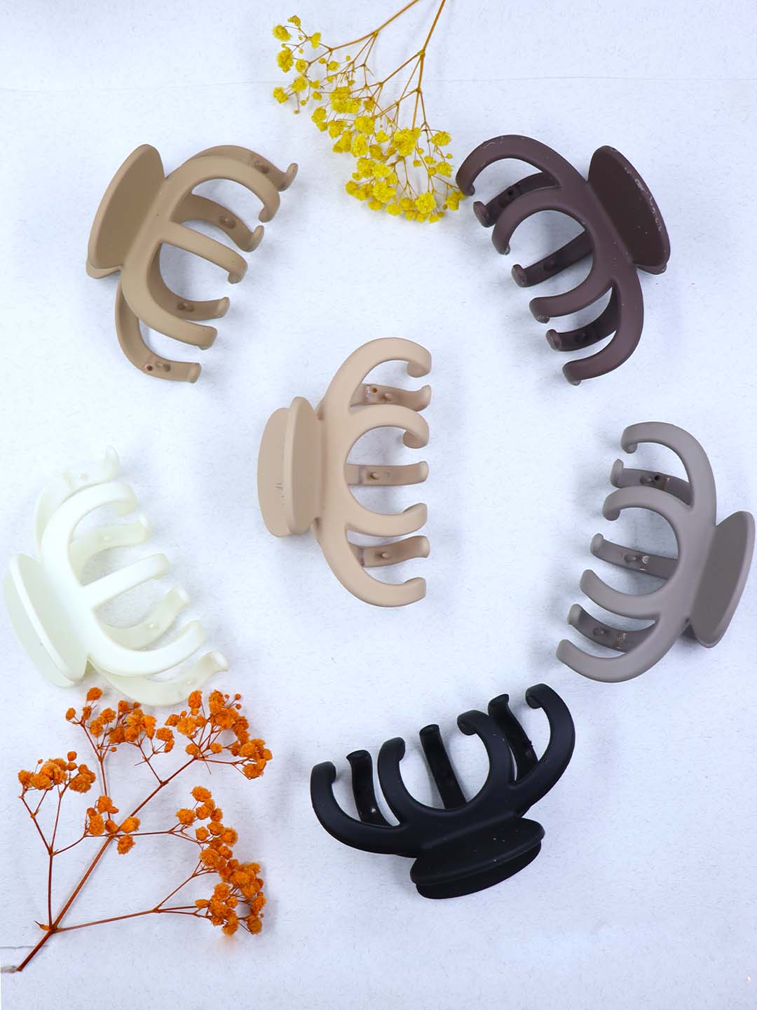 Matte Octopus Hair Claw | 5 Color | Size Large