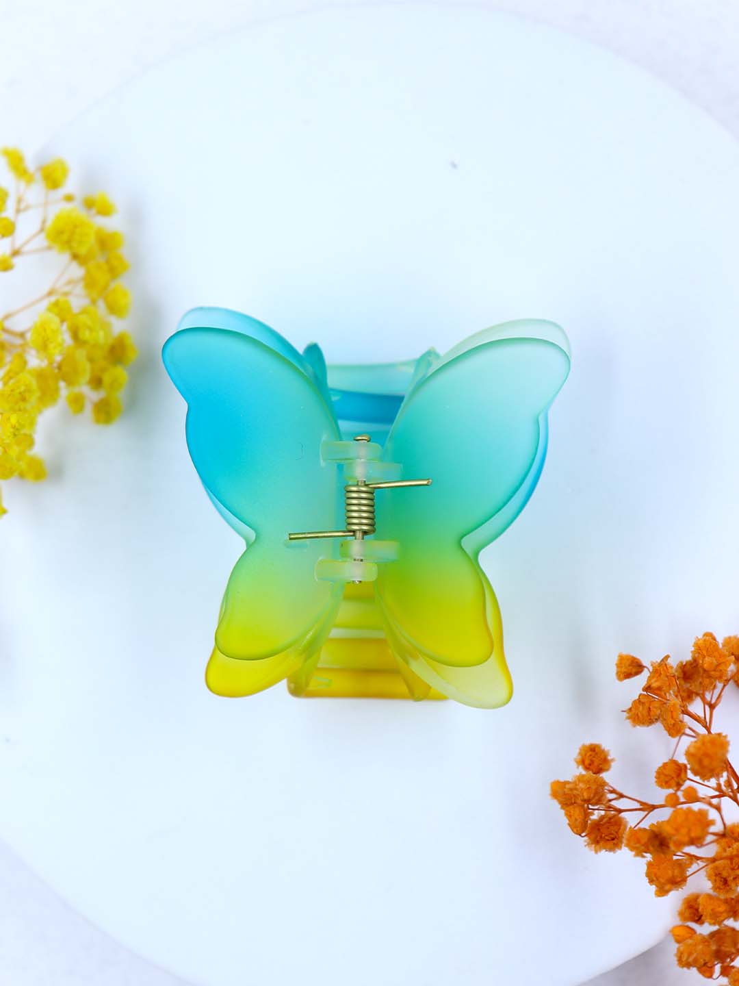 Double Layer Large Butterfly Hair Claw | 5 Colors