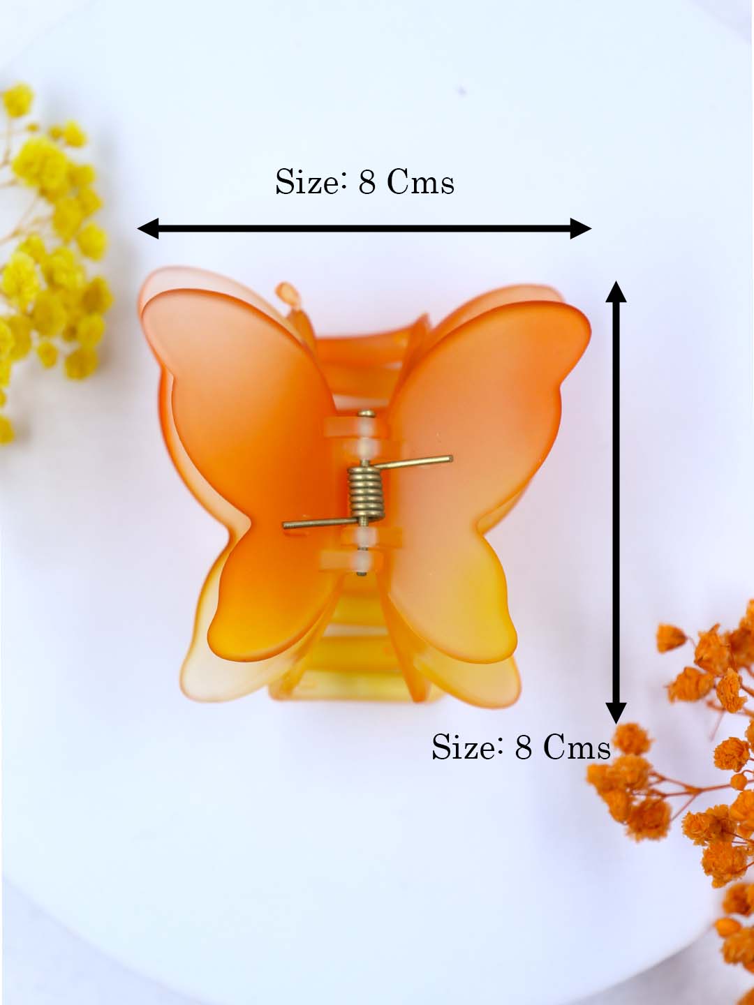 Double Layer Large Butterfly Hair Claw | 5 Colors