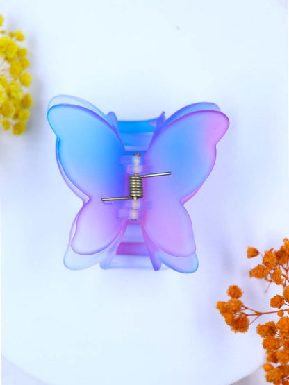 Double Layer Large Butterfly Hair Claw | 5 Colors