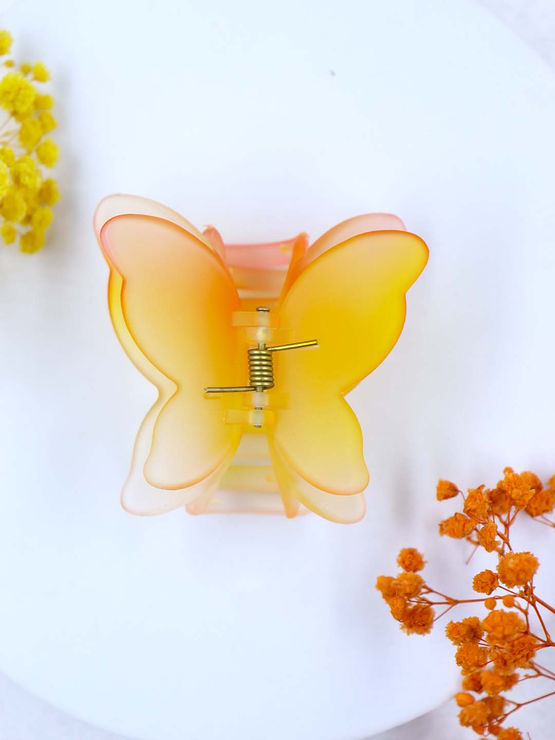 Double Layer Large Butterfly Hair Claw | 5 Colors