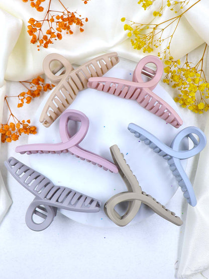 Matte Infinity Hair Claw | 6 Colors