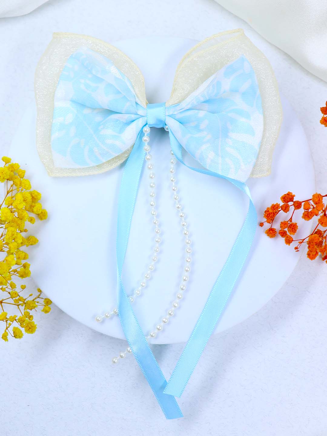 Korean Style Hair Bow Clip | 6 Colors | Large