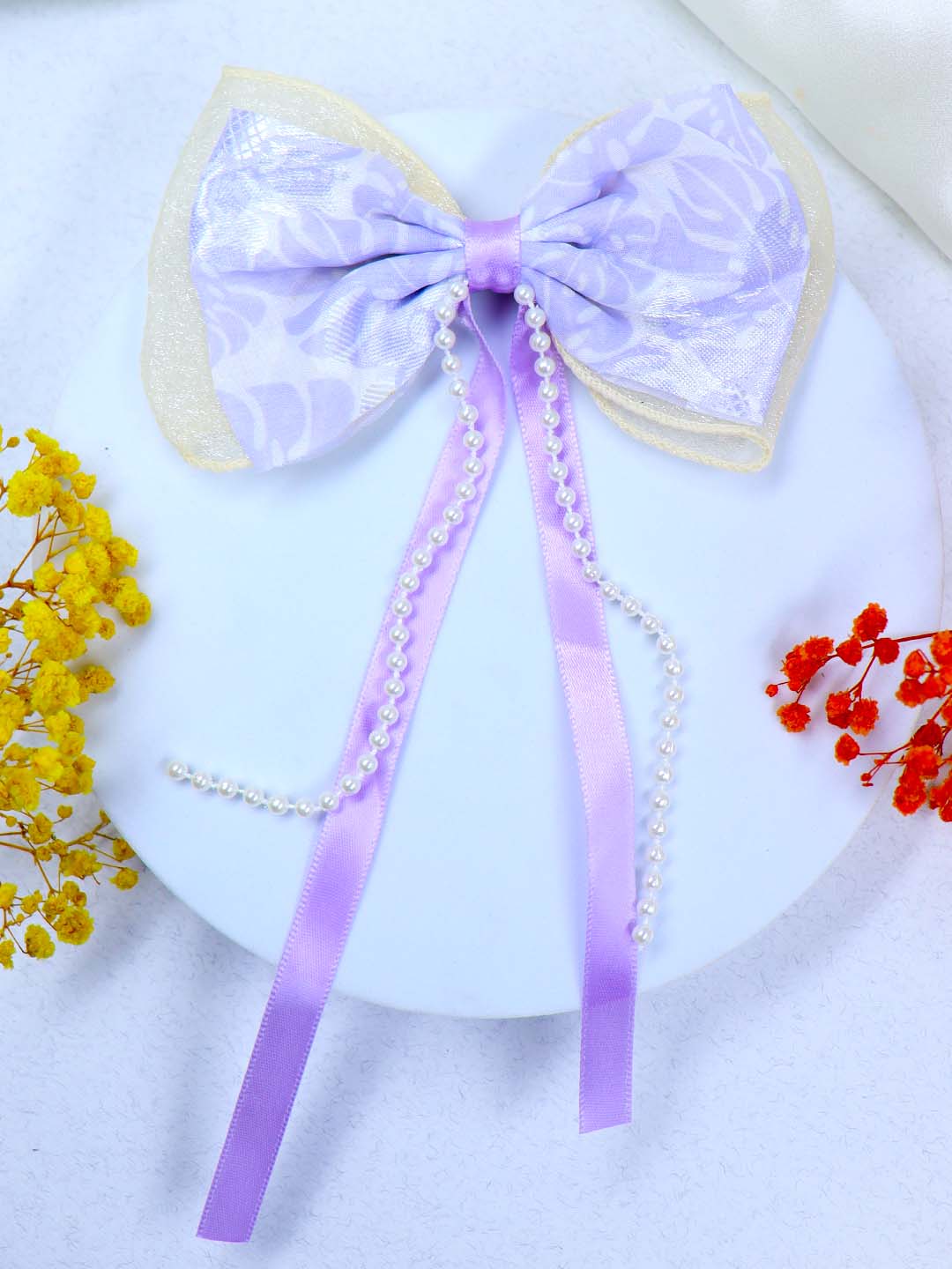 Korean Style Hair Bow Clip | 6 Colors | Large