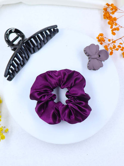 COMBO | 1 Medium Claw | 1 Medium Scrunchies | 1 Mini Claw