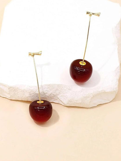 Red Cherry Earrings
