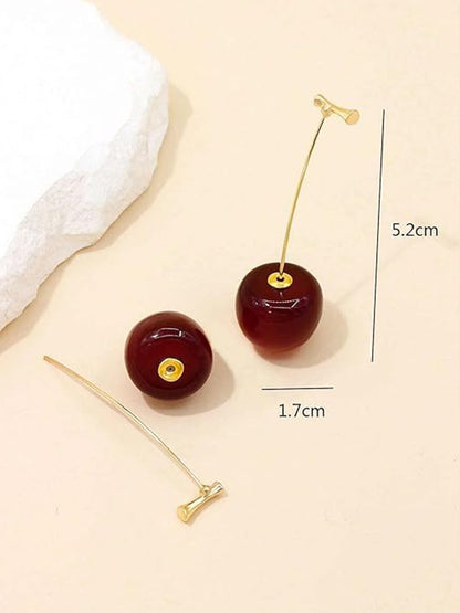 Red Cherry Earrings