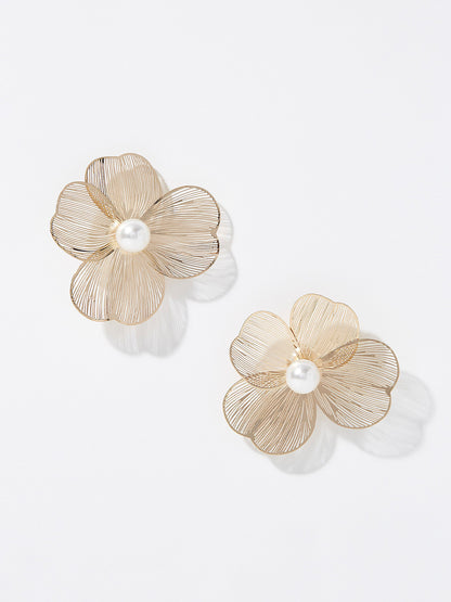 Petal Flower Earrings | 2 Colors