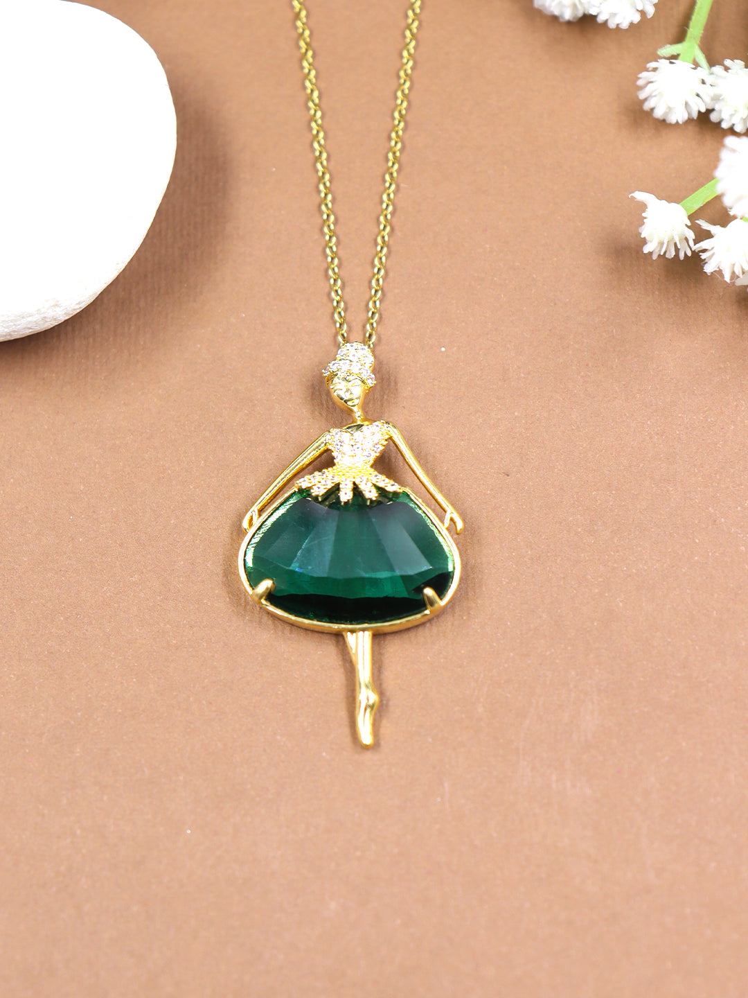 Swan Dancer Pendant Necklace | 2 Colors