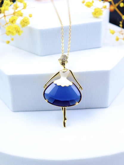 Swan Dancer Pendant Necklace | 2 Colors